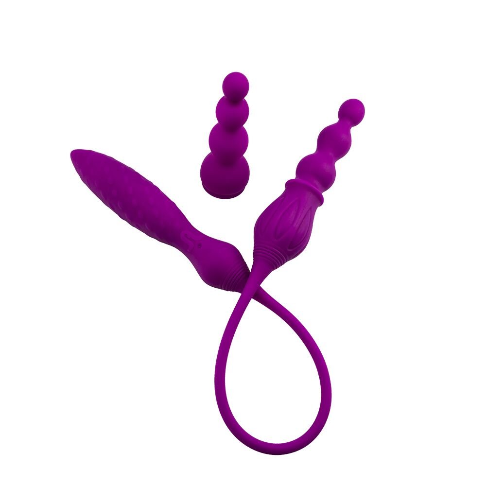 Вібратор двосторонній Adrien Lastic AD-2X з пультом LRS Вібратор двосторонній Adrien Lastic AD-2X з пультом LRS