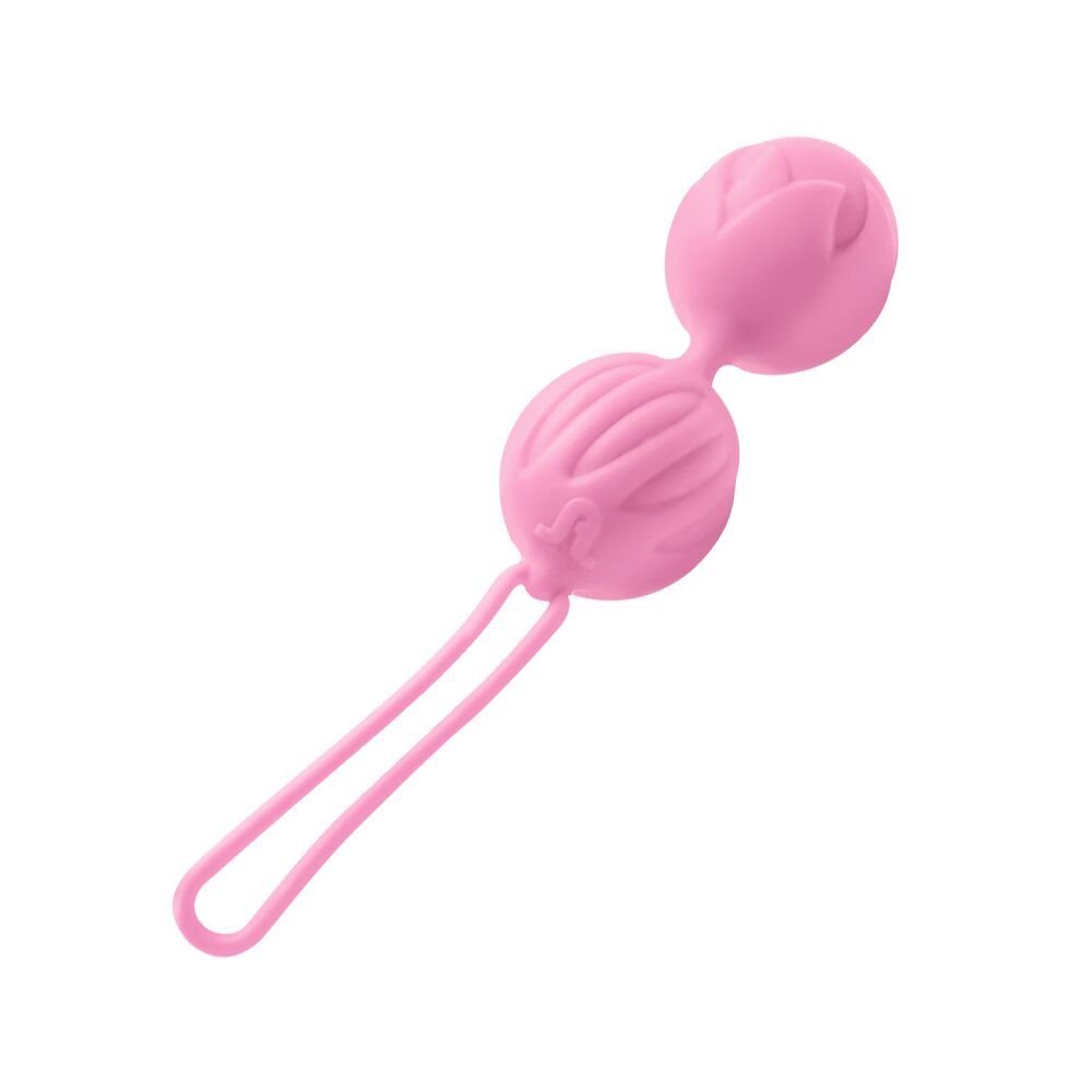 Вагінальні кульки Adrien Lastic Geisha Lastic Balls Mini Pink (S), діаметр 3,4 см, маса 85 г Вагінальні кульки Adrien Lastic Geisha Lastic Balls Mini Pink (S), діаметр 3,4 см, маса 85 г
