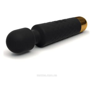 Мінівібромасажер Dorcel Wand Wanderful Black потужний, водонепроникний, 18 режимів роботи