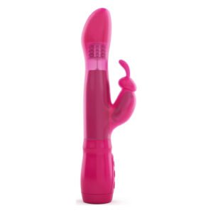 Вібратор Dorcel Furious Rabbit з обертанням і зворотно-поступальними рухами головки, вібрація