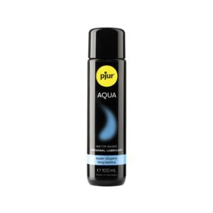 Лубрикант на водній основі pjur Aqua 100 мл, ефект оксамитової шкіри без прилипання