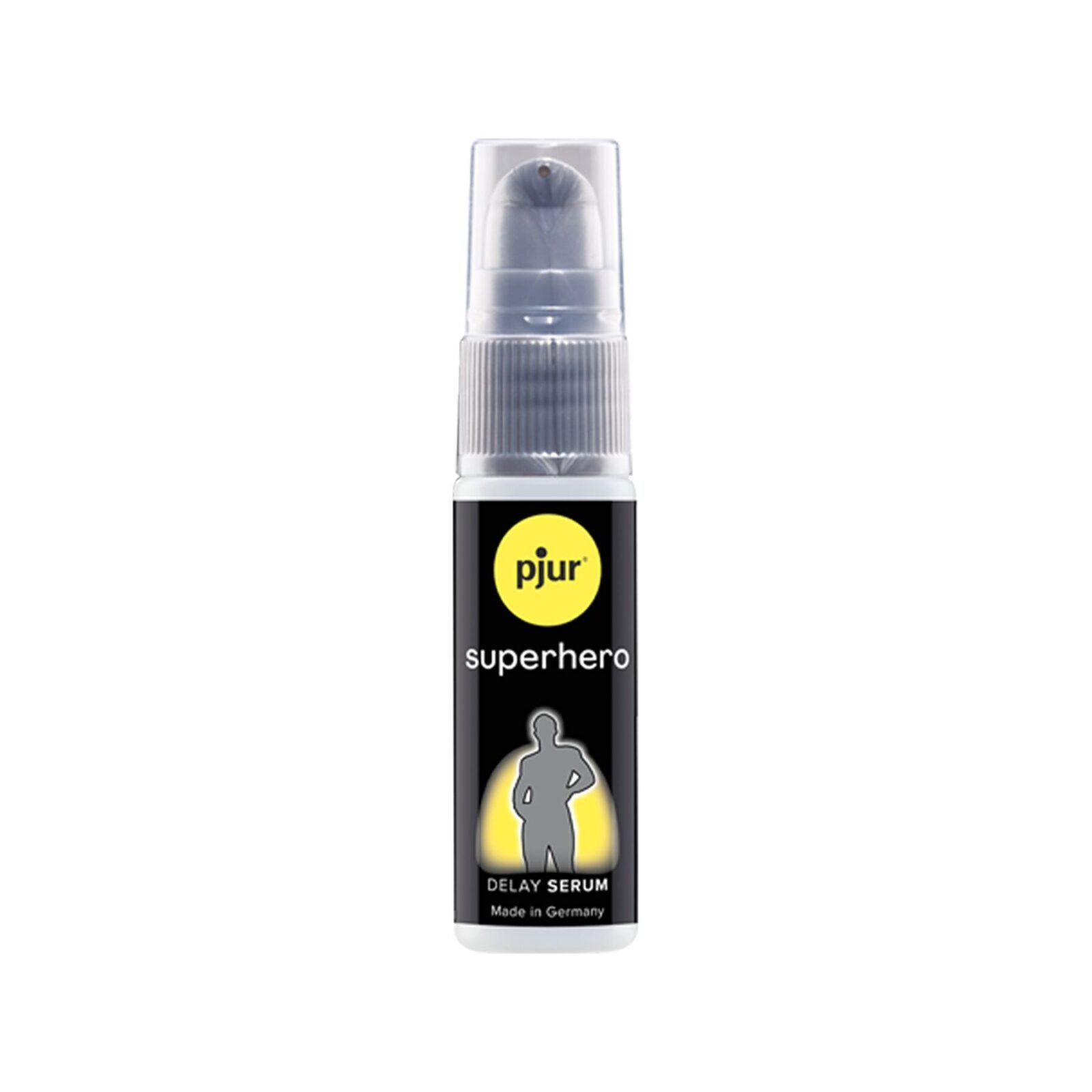 Сироватка-пролонгатор pjur Superhero Delay Serum 20 мл, створює ефект плівки, без оніміння Сироватка-пролонгатор pjur Superhero Delay Serum 20 мл, створює ефект плівки, без оніміння