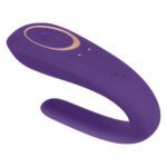 Вібратор для пар Satisfyer Double Classic Violet з одним моторчиком