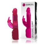 Вібратор-кролик Dorcel Orgasmic Rabbit Pink з перлинним масажем