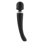 Потужний вібромасажер Dorcel Megawand Black перезаряджуваний, 160 режимів