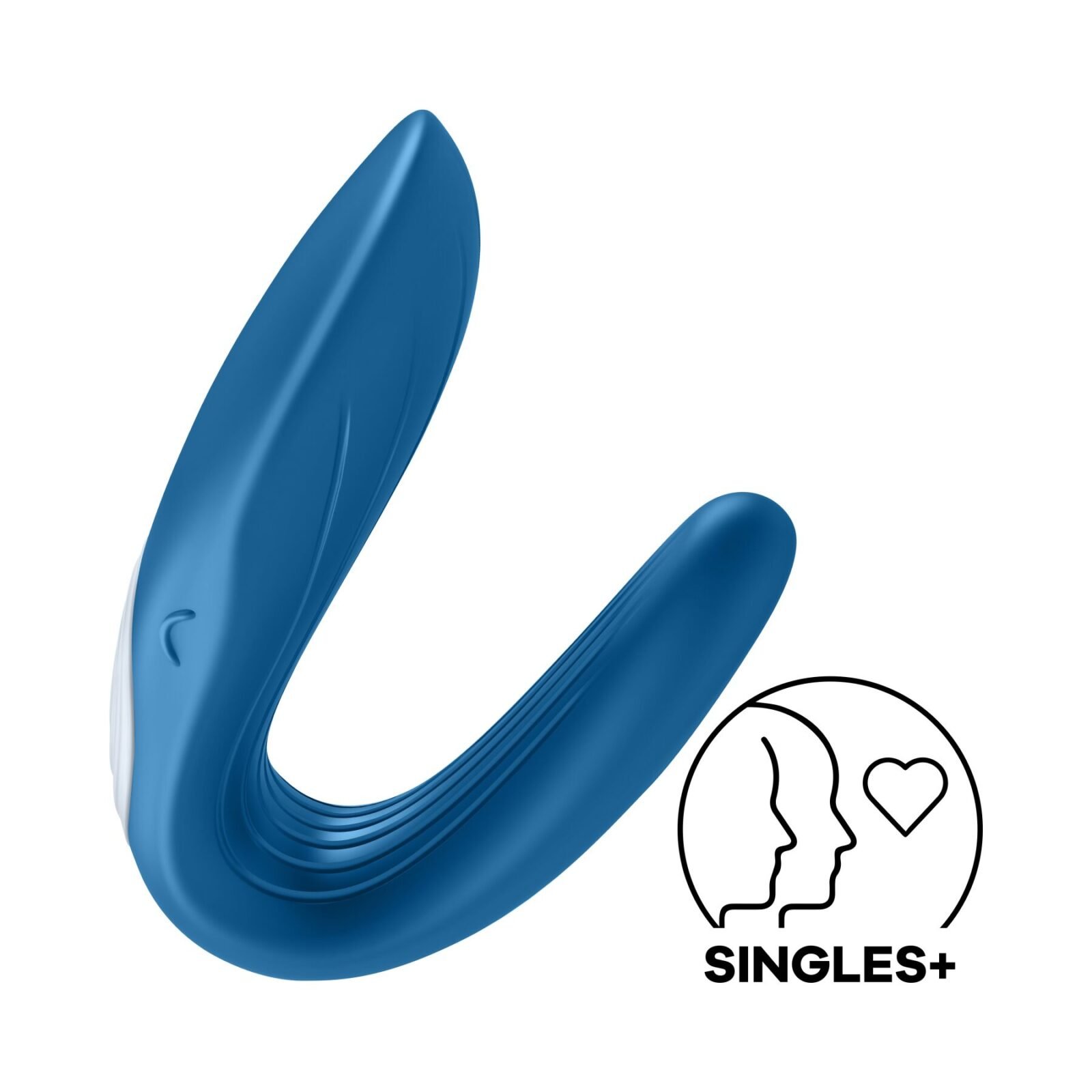 Вібратор для пар Satisfyer Double Whale з двома моторчиками Вібратор для пар Satisfyer Double Whale з двома моторчиками