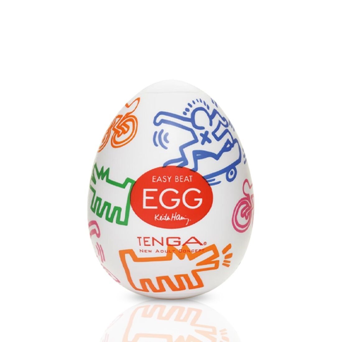 Мастурбатор-яйце Tenga Keith Haring Egg Street Мастурбатор-яйце Tenga Keith Haring Egg Street