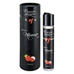 Масажна олія Plaisirs Secrets Litchi (59 мл) з афродизіаками, їстівна, подарункове паковання