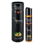 Масажна олія Plaisirs Secrets Exotic Fruits (59мл) з афродизіаками їстівна, подарункове паковання