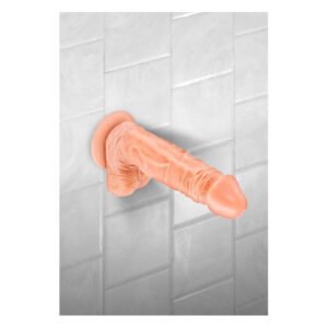 Фалоімітатор на присосці Real Body — Real Bruce Flesh, TPE, діаметр 4,2 см