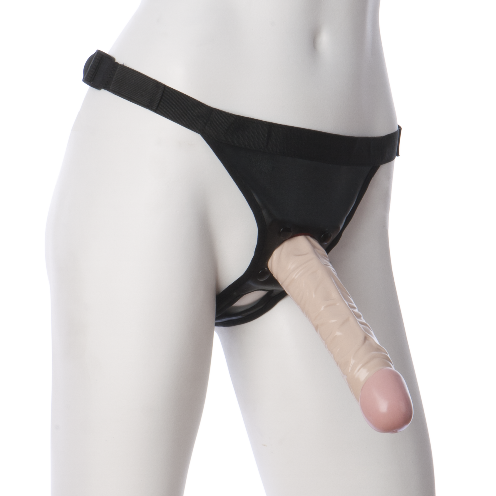 Трусики зі страпоном Doc Johnson Vac-U-Lock 8 Inch Classic Dong Ultra Harness, ПВХ, діаметр 3,8см Трусики зі страпоном Doc Johnson Vac-U-Lock 8 Inch Classic Dong Ultra Harness, ПВХ, діаметр 3,8см