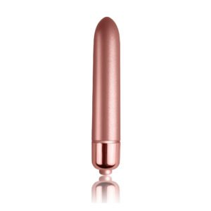 Віброкуля Rocks Off RO-90mm Touch of Velvet Rose Blush матова