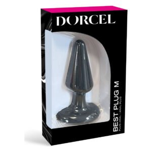 Анальна пробка Dorcel Best Plug M м'який soft-touch силікон, макс. діаметр 4,1см
