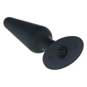 Анальна пробка з вібрацією Dorcel Best Vibe Plug M, макс. діаметр 4,1см, soft-touch силікон
