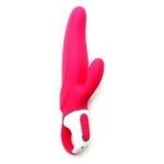 Потужний вібратор-кролик Satisfyer Vibes Mr. Rabbit, два мотори, литий силікон, 12 режимів роботи