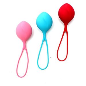 Вагінальні кульки Satisfyer Strengthening Balls (3шт), діаметр 3,8 см, маса 62-82-98г, монолітні