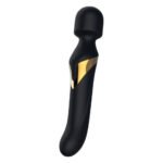 Вібромасажер 2в1 Dorcel Dual Orgasms Gold класичний масажер і вібратор з перлинним масажем