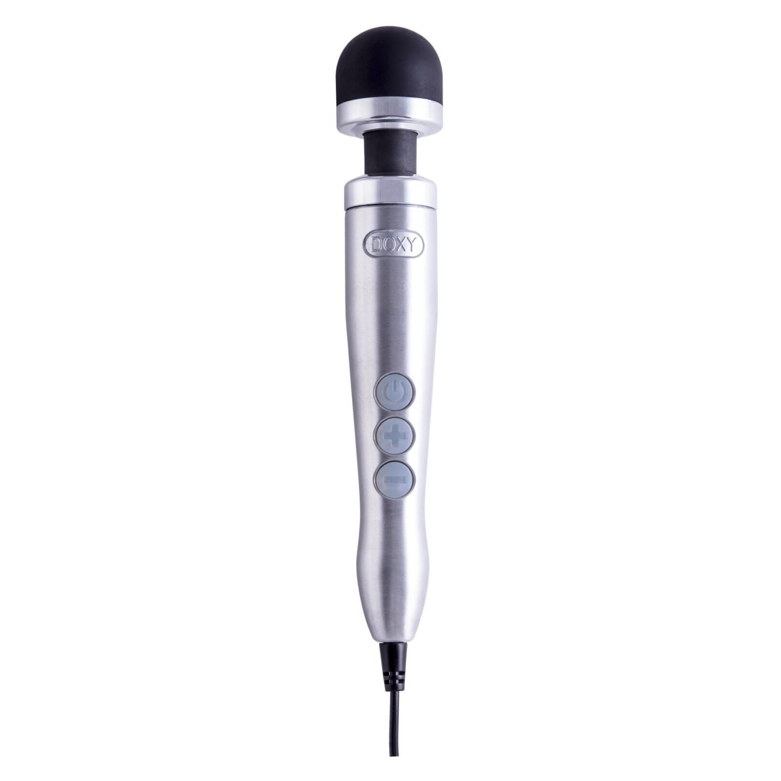Вібромасажер DOXY Die Cast 3 Silver (Satin), дуже потужний, живлення 220В, металевий корпус Вібромасажер DOXY Die Cast 3 Silver (Satin), дуже потужний, живлення 220В, металевий корпус