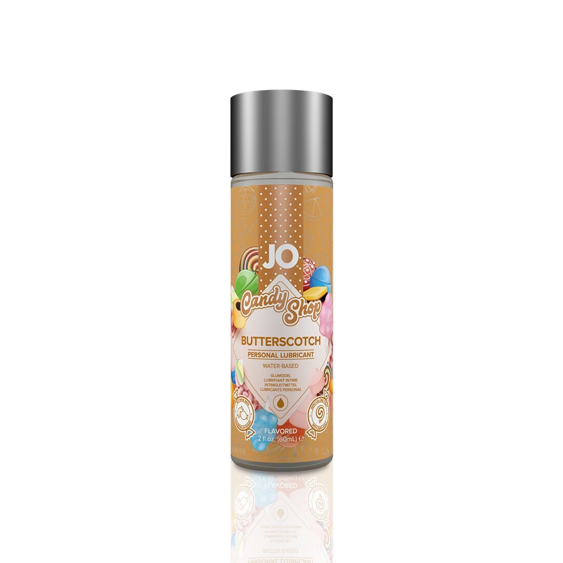 Лубрикант на водній основі JO H2O — Candy Shop — Butterscotch (60 мл) без цукру та парабенів Лубрикант на водній основі JO H2O — Candy Shop — Butterscotch (60 мл) без цукру та парабенів