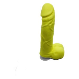 Мило у формі пеніса Чистий Кайф Yellow size M, крафтове мило-член, натуральне