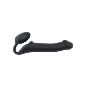 Безремінний страпон Strap-On-Me Black L, повністю регульований, діаметр 3,7 см