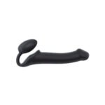 Безремінний страпон Strap-On-Me Black XL, повністю регульований, діаметр 4,5 см