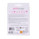 Мінівібромасажер PalmPower Pocket із чохлом на блискавці, водостійкий, перезаряджуваний, довжина 9см