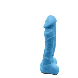Мило у формі пеніса Чистий Кайф Blue size XL, крафтове мило-член, натуральне