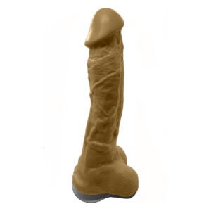 Мило у формі пеніса Чистий Кайф Brown size XL, крафтове мило-член, натуральне