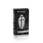 Металева анальна пробка Mystim Hector Helix L для електростимулятора, діаметр 5 см