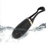 Виброяйце Dorcel Secret Delight Gold з пультом ДК, з турборежимом і голосовим керуванням