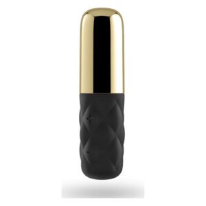 Потужний мінівібратор Satisfyer Sparkling Darling Gold зі знімним ковпачком, 16 режимів роботи