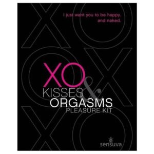 Подарунковий набір Sensuva XO Kisses & Orgasms (бальзам для губ з феромонами і рідкий вібратор)