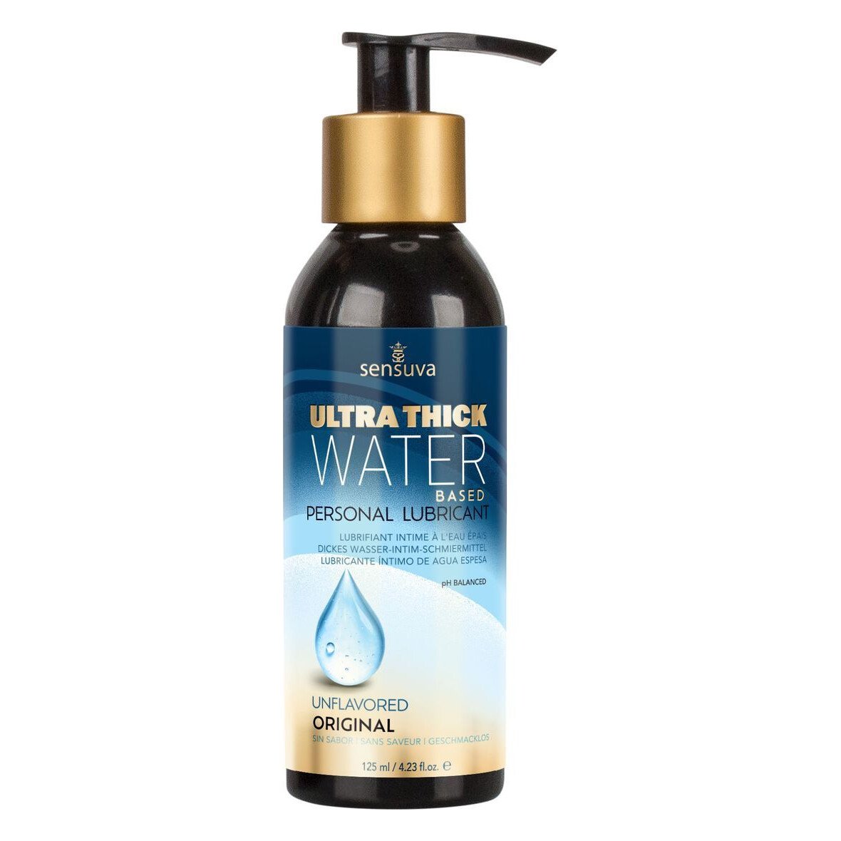 Густа змазка Sensuva Ultra-Thick Water-Based (125 мл) на водній основі, без гліцерину та парабенів Густа змазка Sensuva Ultra-Thick Water-Based (125 мл) на водній основі, без гліцерину та парабенів