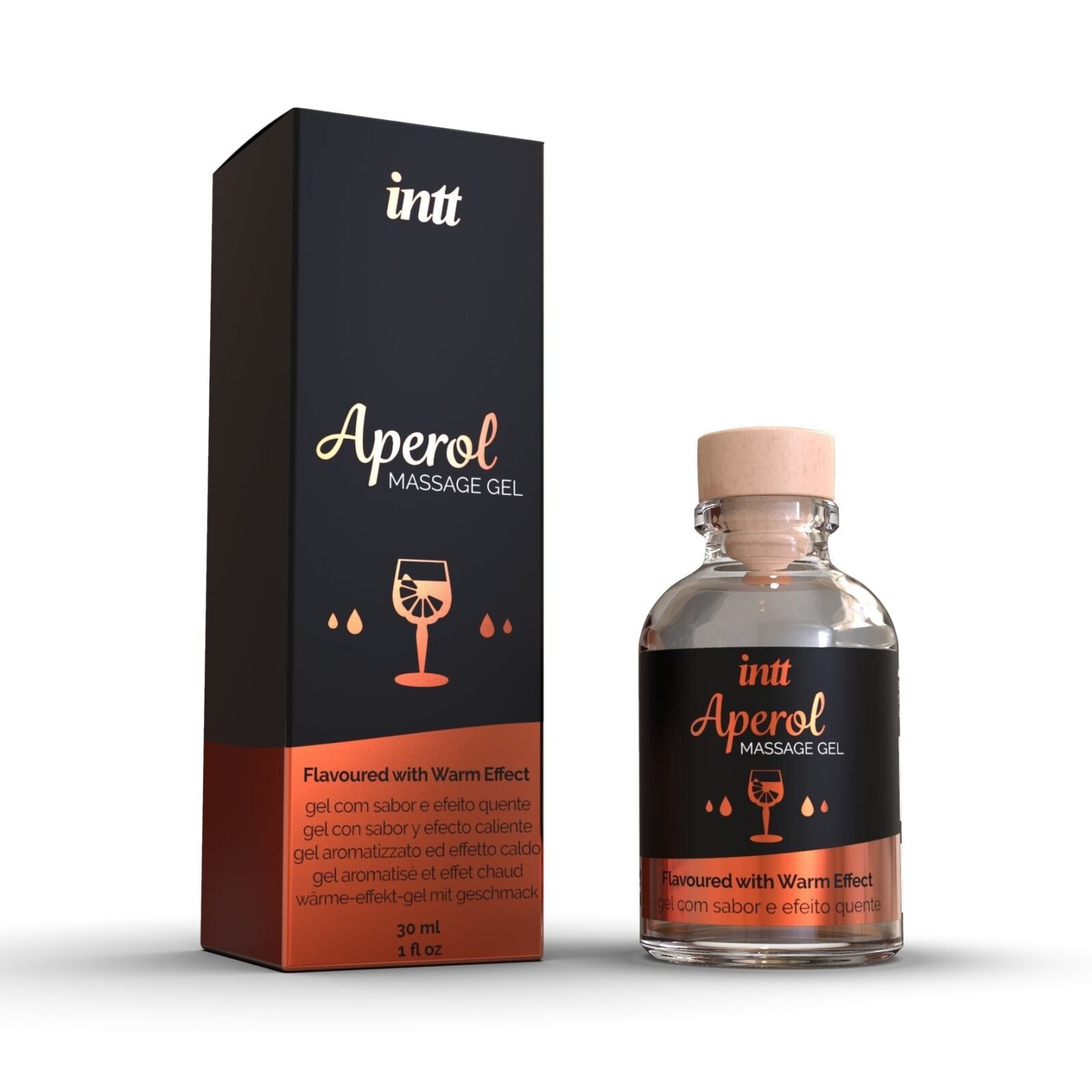 Масажний гель для інтимних зон Intt Aperol (30 мл) розігрівальний Масажний гель для інтимних зон Intt Aperol (30 мл) розігрівальний