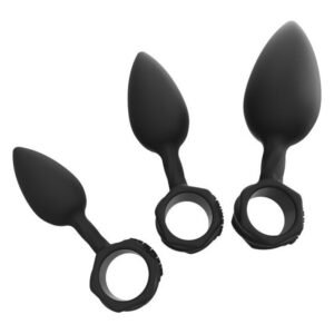 Набір анальних пробок Bathmate Anal Training Plugs, діаметр 2,5 см - 3,1см - 3,8см
