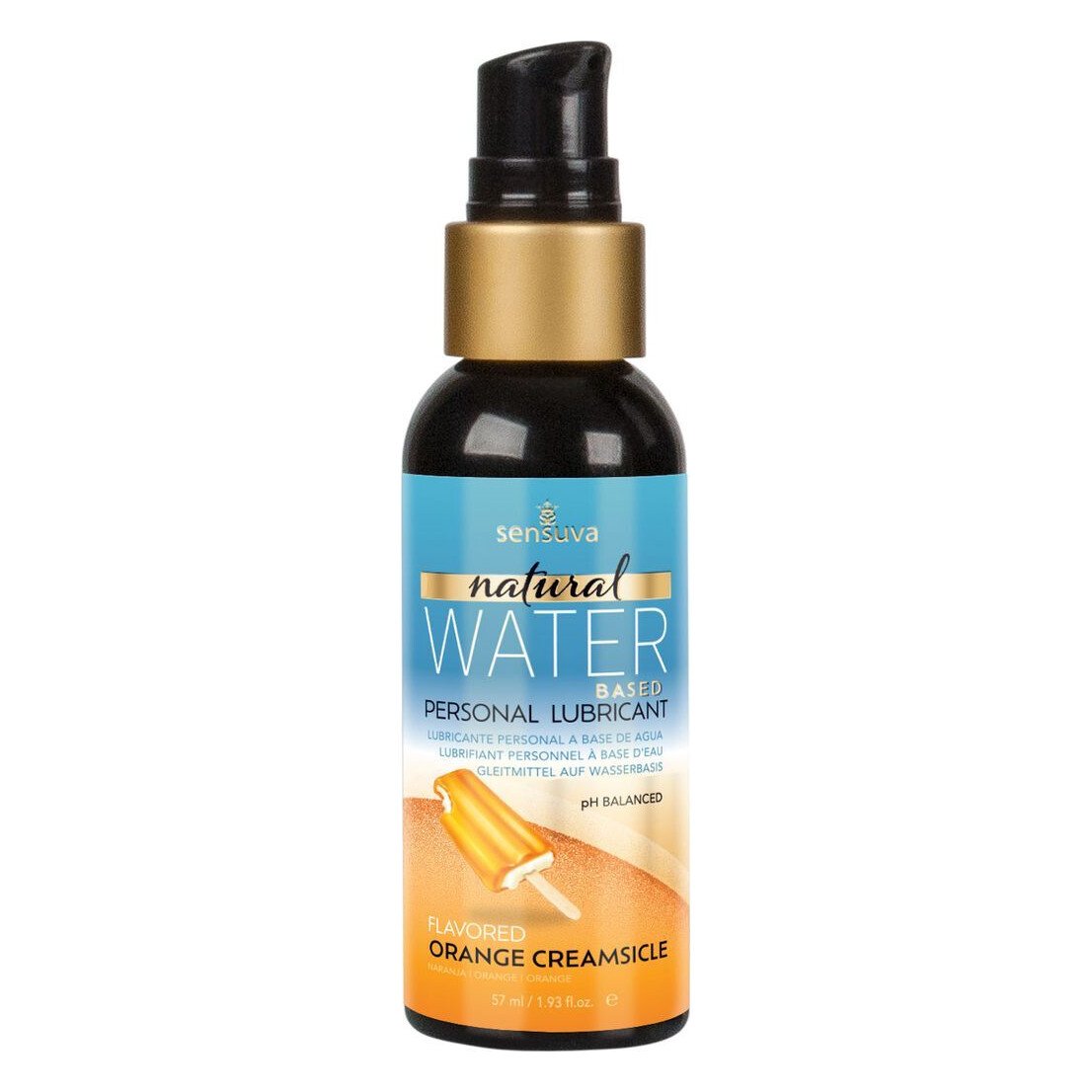 Змазка на водній основі Sensuva Natural WaterBased Orange Creamsicle 57 мл без гліцерину і парабенів Змазка на водній основі Sensuva Natural WaterBased Orange Creamsicle 57 мл без гліцерину і парабенів