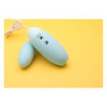 Вакуумний стимулятор з віброяйцем 2-в-1 KISTOY Miss VV Cyan