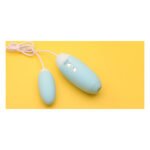Вакуумний стимулятор з віброяйцем 2-в-1 KISTOY Miss VV Cyan