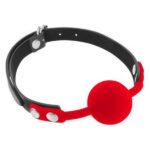Класичний кляп з силіконовою кулькою Fetish Tentation Silicone Gag Ball