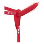 Страпон з вібрацією Fetish Tentation Vibrating Strap-On with Dildo Red