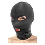 Капюшон для БДСМ з відкритими очима та ротом Fetish Tentation