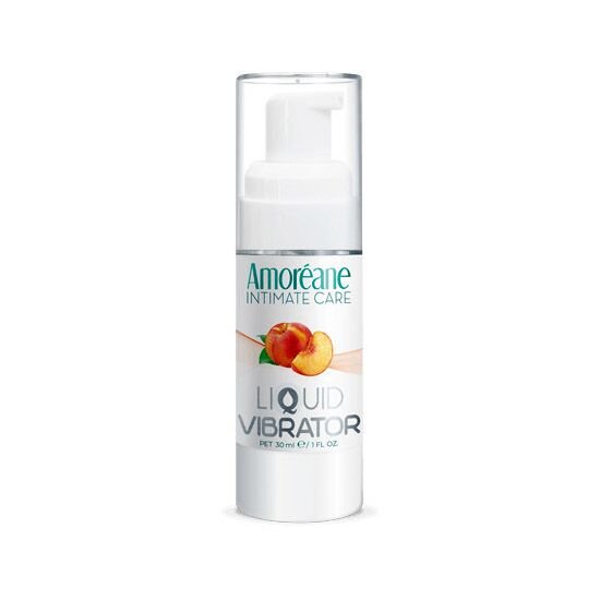 Лубрикант з ефектом вібрації Amoreane Med Liquid Vibrator Peach (30 мл) Лубрикант з ефектом вібрації Amoreane Med Liquid Vibrator Peach (30 мл)
