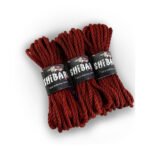 Джутова мотузка для шібарі Feral Feelings Shibari Rope, 8 м червона