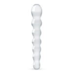 Скляний дилдо у вигляді намистин Gildo Glass Dildo No. 19