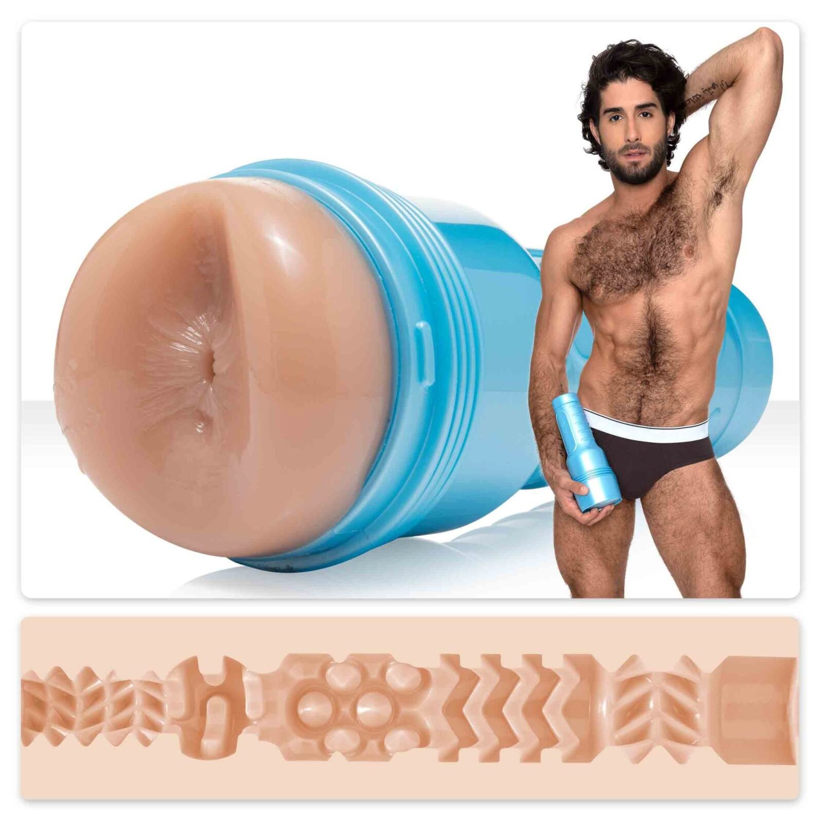 Мастурбатор попа, кібершкіра Fleshjack Boys Diego Sans Sex Machine Signature Butt, тілесний Мастурбатор попа, кібершкіра Fleshjack Boys Diego Sans Sex Machine Signature Butt, тілесний