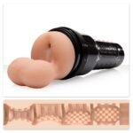 Мастурбатор анус з мошонкою, з кібершкіри Fleshlight Light FleshSack, бежевий