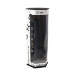 Фалоімітатор SilexD Vetus Black (MODEL 1 size 8in), двошаровий, силікон + Silexpan, діаметр 4,2см
