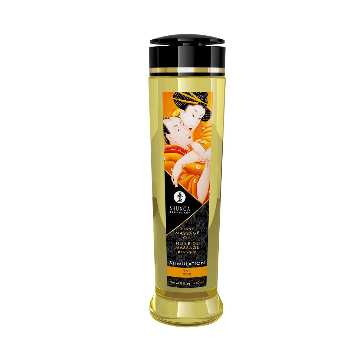 Масажна олія Shunga Stimulation – Peach (240 мл) натуральна зволожувальна Масажна олія Shunga Stimulation – Peach (240 мл) натуральна зволожувальна