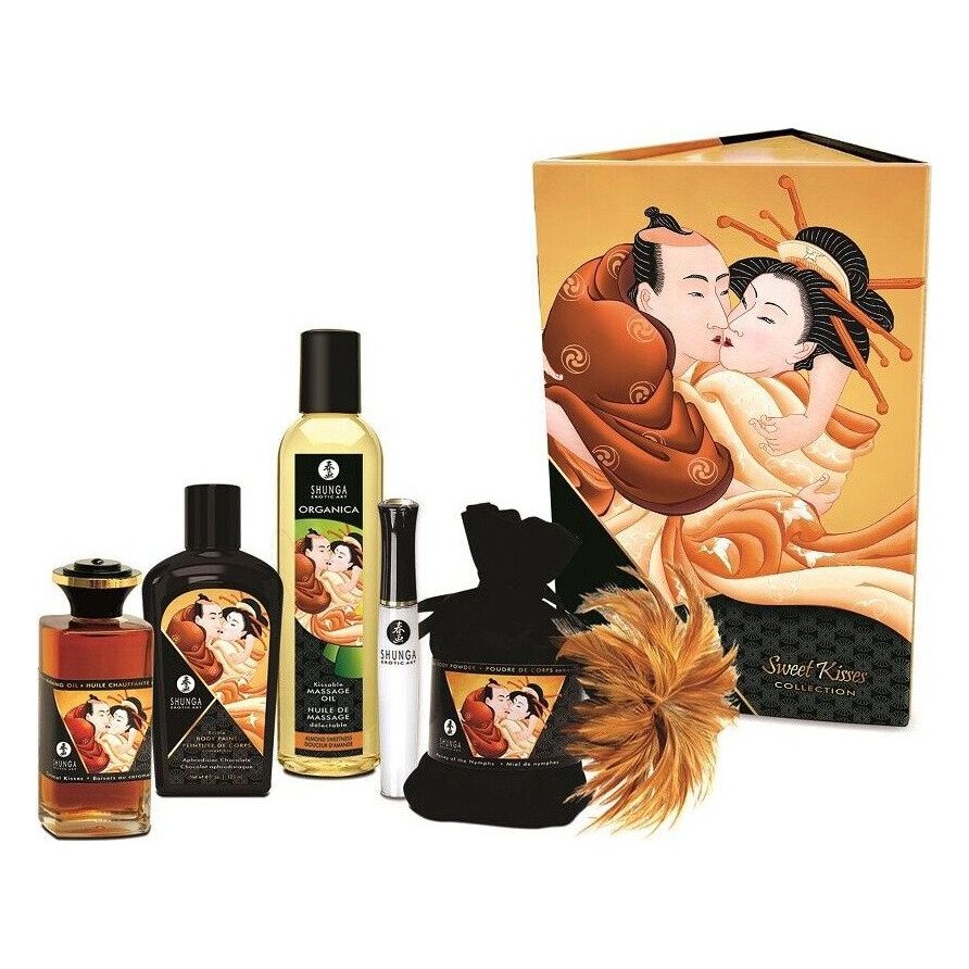 Подарунковий набір Shunga Sweet Kisses Kit Подарунковий набір Shunga Sweet Kisses Kit